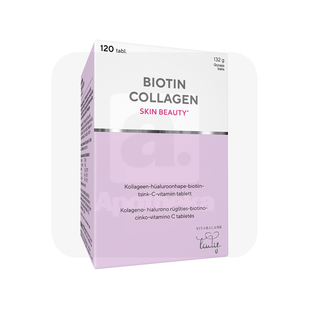 BIOTIIN COLLAGEN SKIN BEAUTY TBL N120 - Tootepilt 1