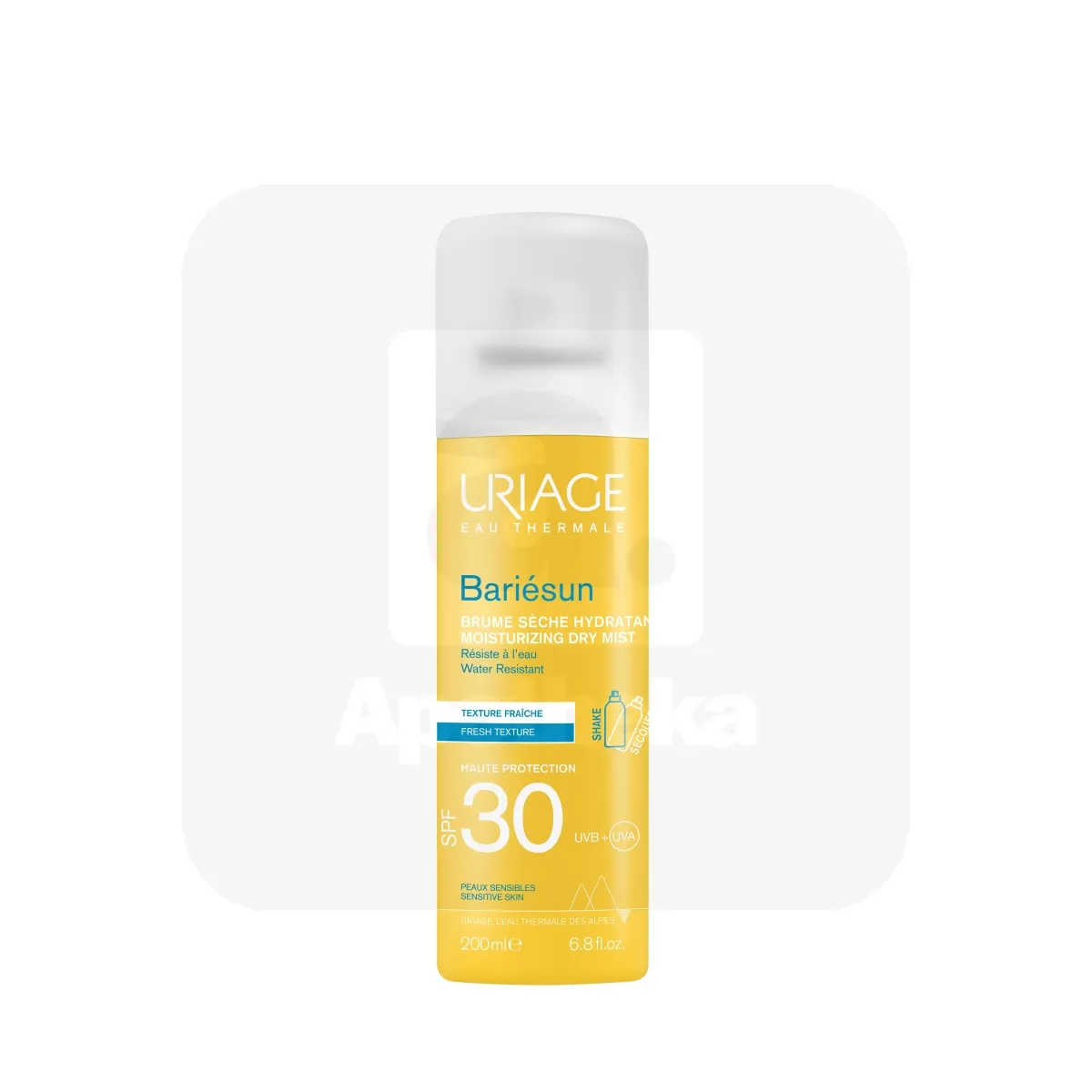 URIAGE BARIESUN PÄIKESEKAITSESPREI SPF30 200ML - Tootepilt