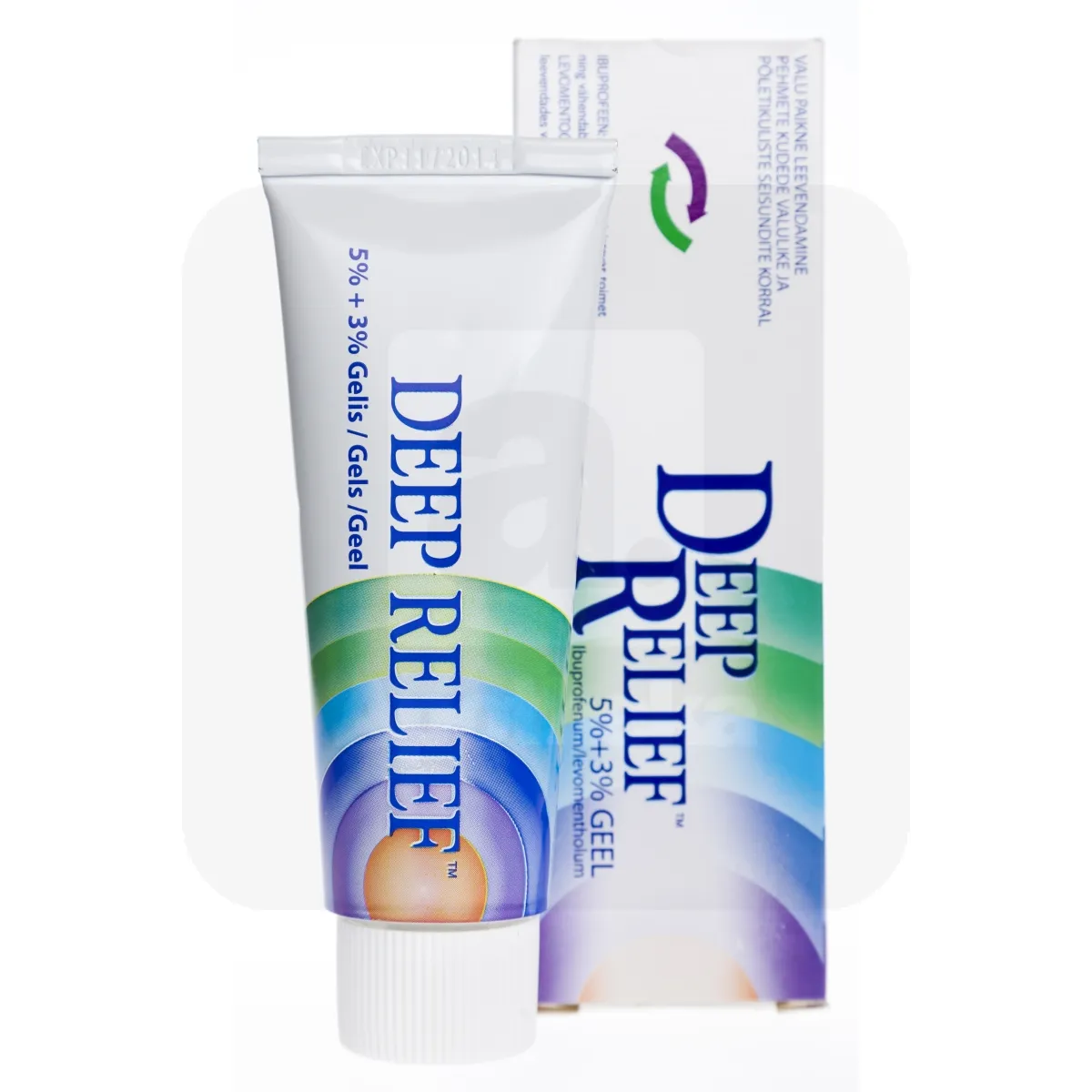 DEEP RELIEF GEEL 50MG+30MG/G 50G - Tootepilt
