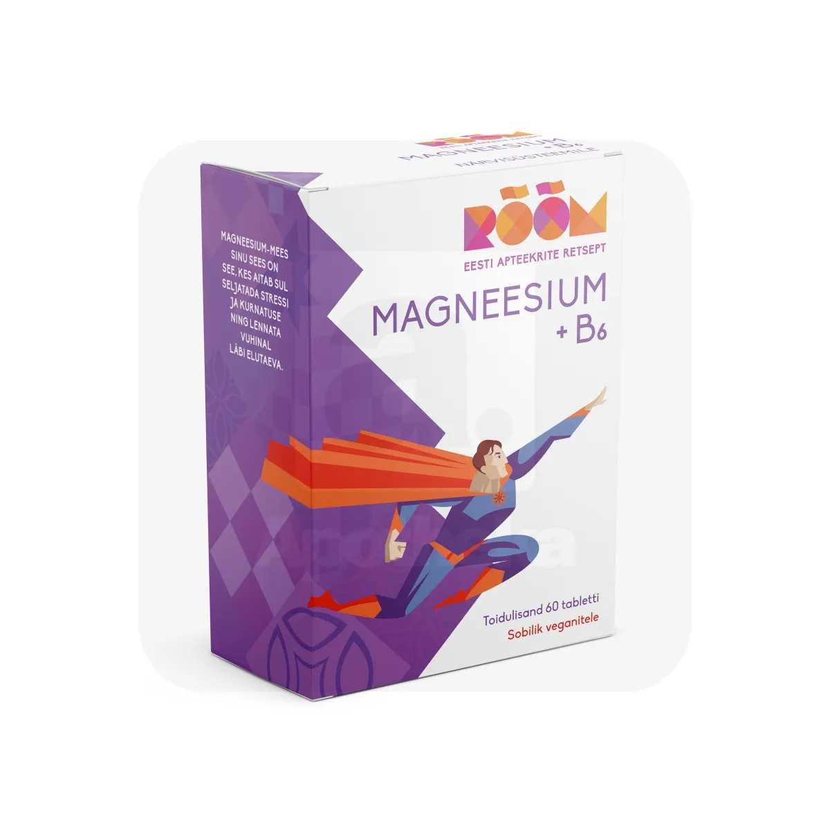 RÕÕM MAGNEESIUM + B6 N60 - Tootepilt