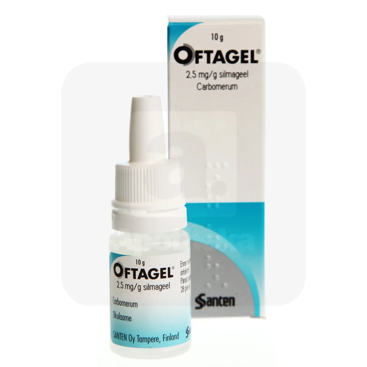OFTAGEL SILMAGEEL 2,5MG/G 10G - Tootepilt