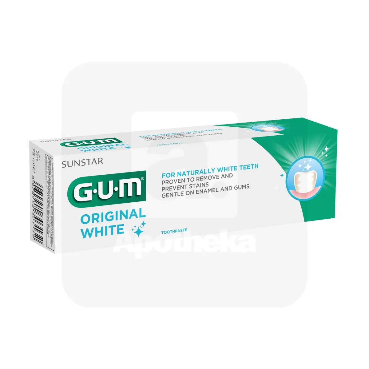 GUM HAMBAPASTA ORIGINAL WHITE 75ML - Tootepilt