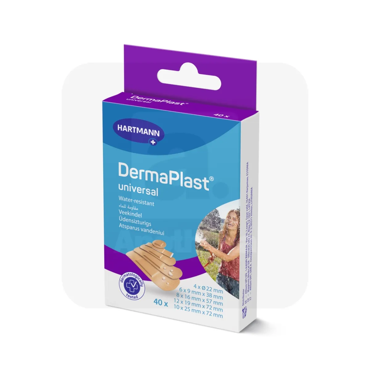 DERMAPLAST PLAASTRID UNIVERSAL N40 (5 SUURUST) - Tootepilt