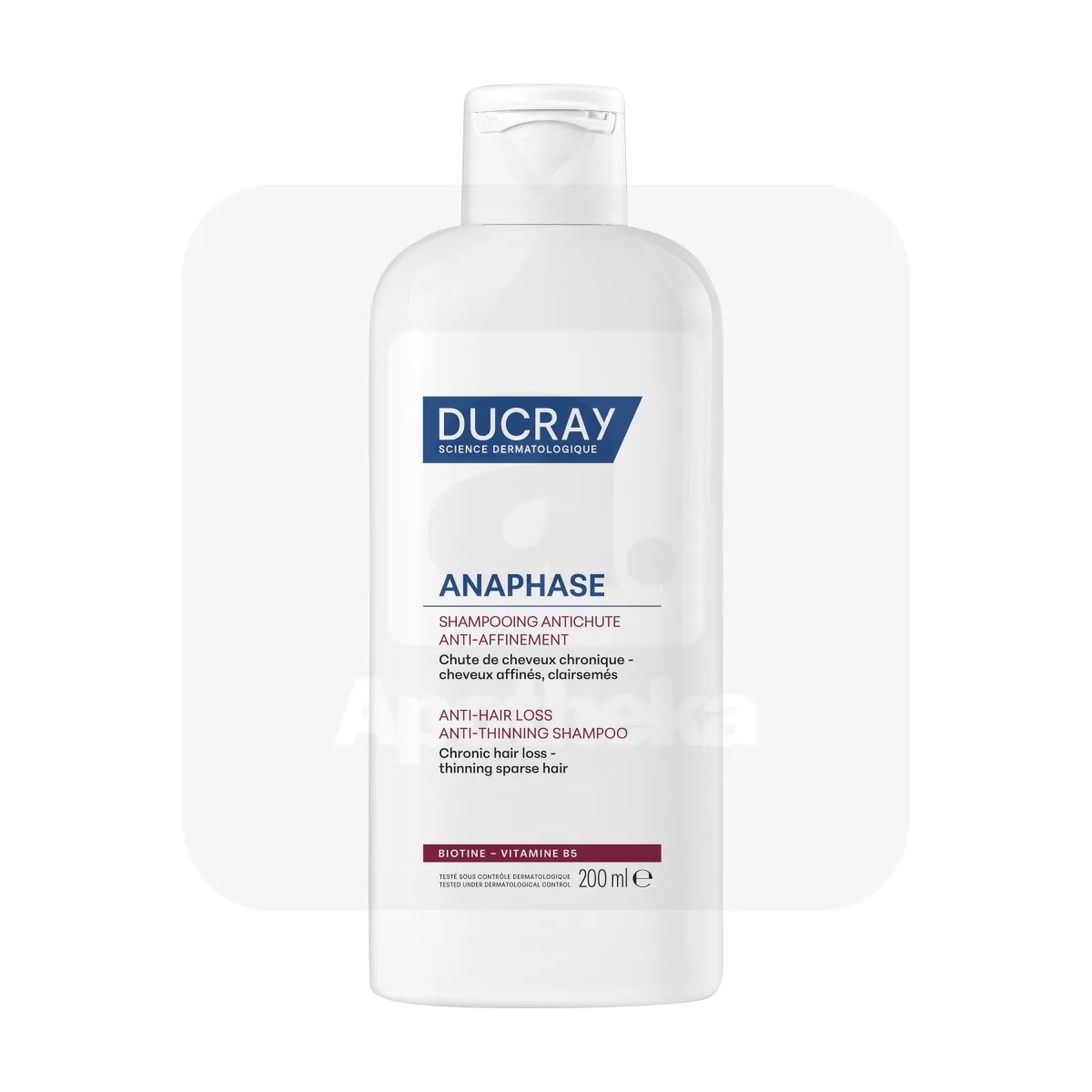 DUCRAY ANAPHASE SHAMPOON JUUSTE VÄLJALANGEMISE VASTU 200ML - Tootepilt