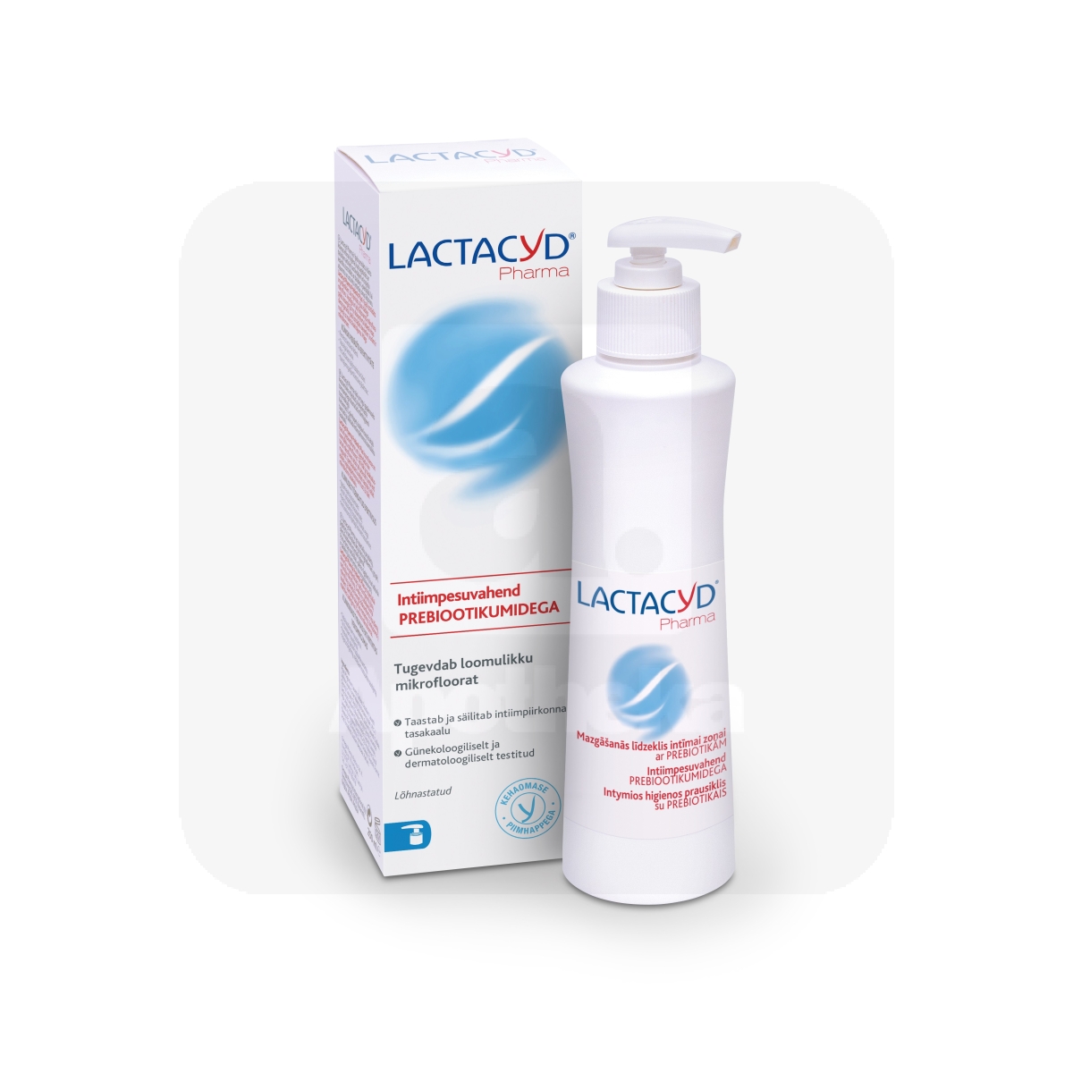 LACTACYD PHARMA INTIIMPESUVAHEND PREBIOOTIKUMIDEGA 250ML - Tootepilt