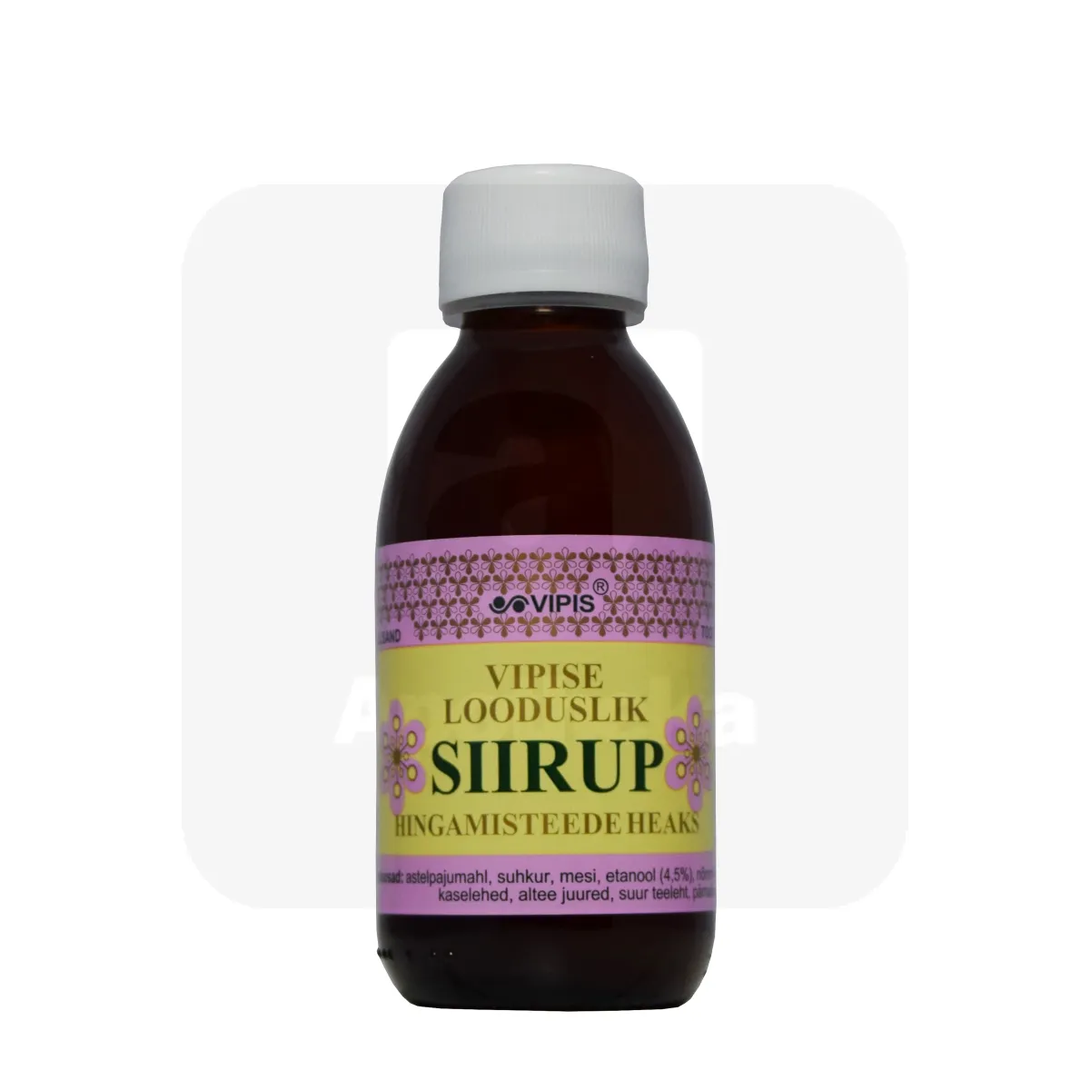 VIPIS SIIRUP HINGAMISTEEDE HEAKS 150ML - Tootepilt