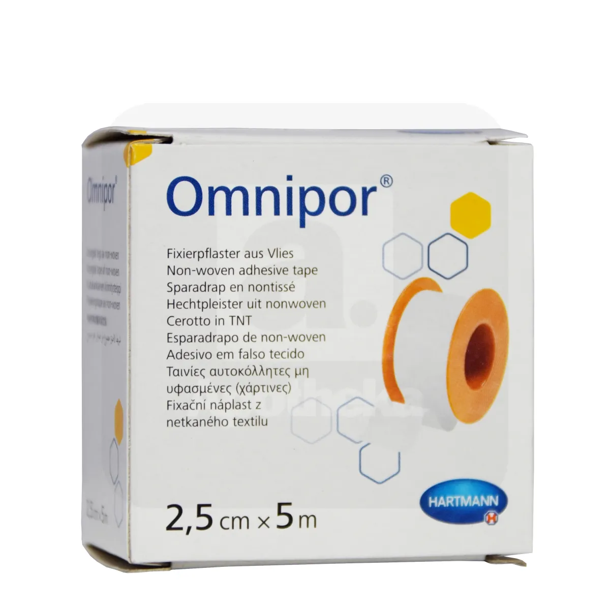 OMNIPOR RULLPLAASTER 2,5CMX5M (PABERIST) - Tootepilt