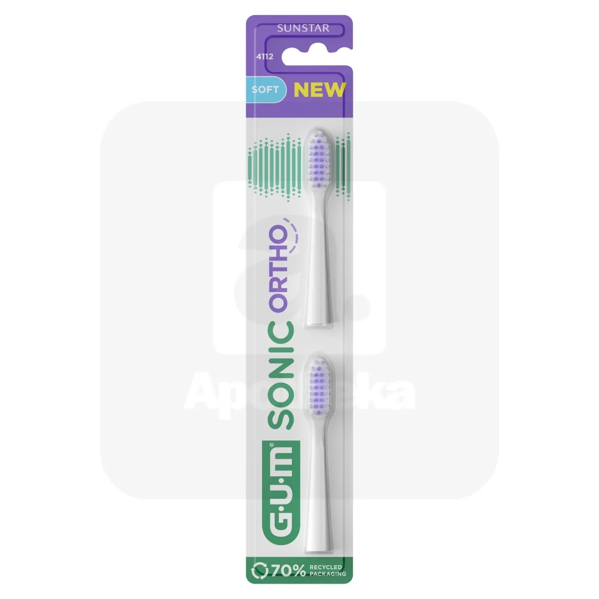 GUM ELEKTRILINE HAMBAHARI VARUOTSIK SONIC ORTHO N2 - Tootepilt