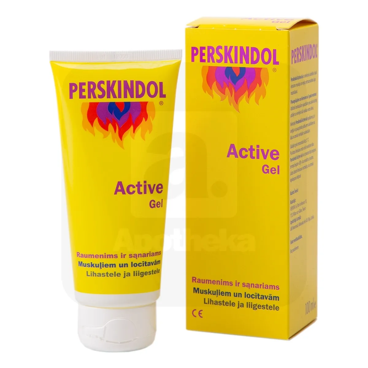 PERSKINDOL ACTIVE GEL 100ML - Tootepilt
