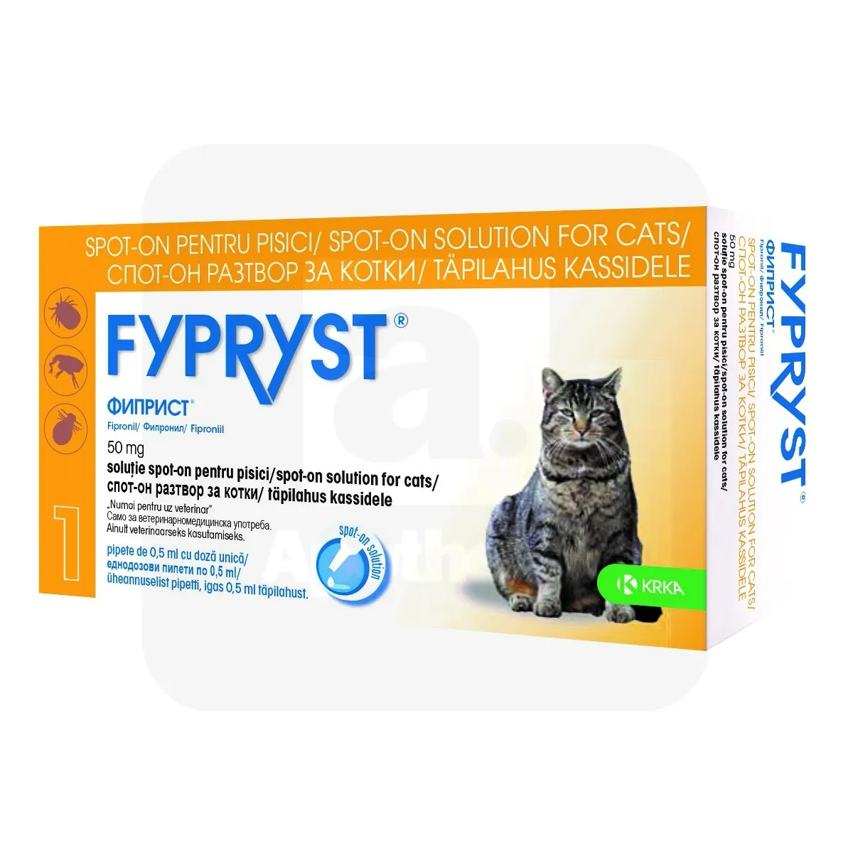 FYPRYST TÄPILAHUS 50MG/0,5ML 0,5ML (KASS) N1 - Tootepilt