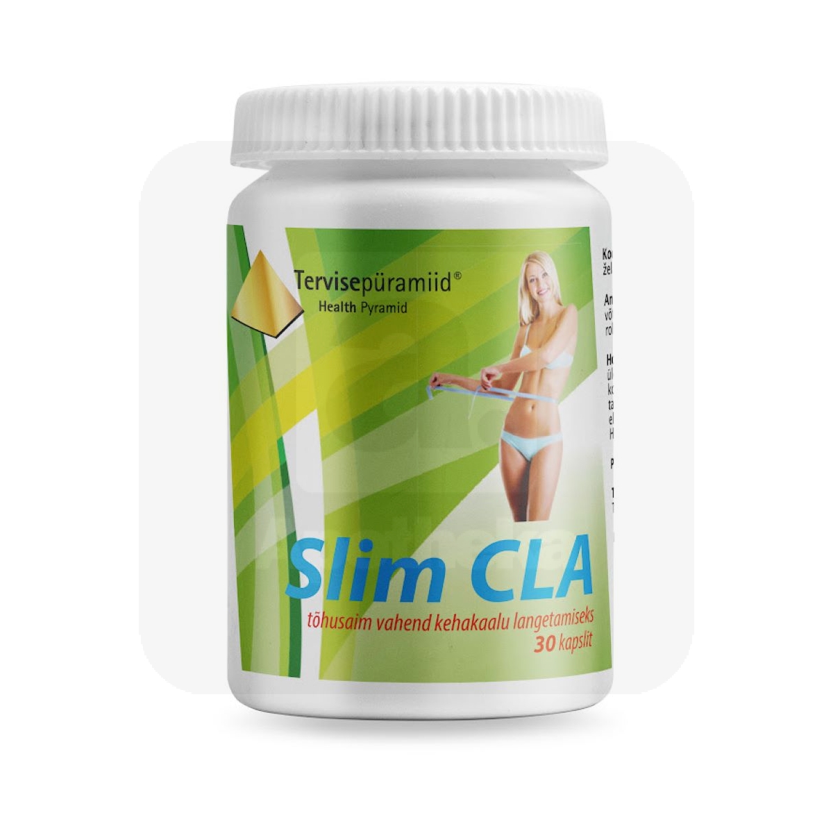 TERVISEPÜRAMIID SLIM CLA CAPS N30 - Tootepilt
