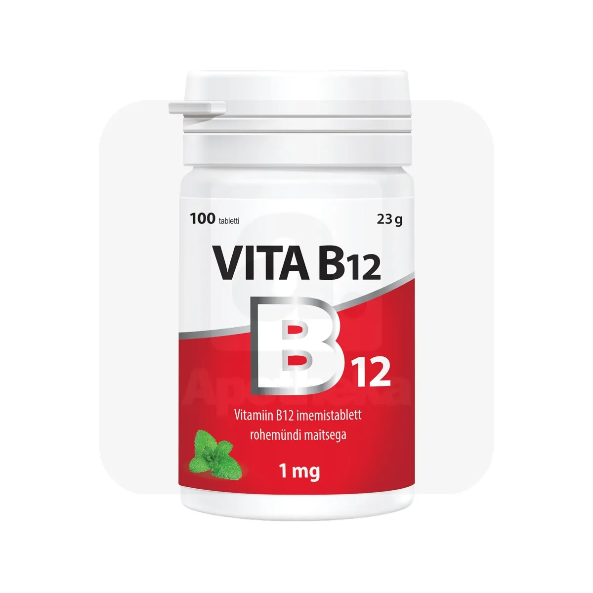 VITA B12 IMEMISTBL 1MG N100 - Tootepilt