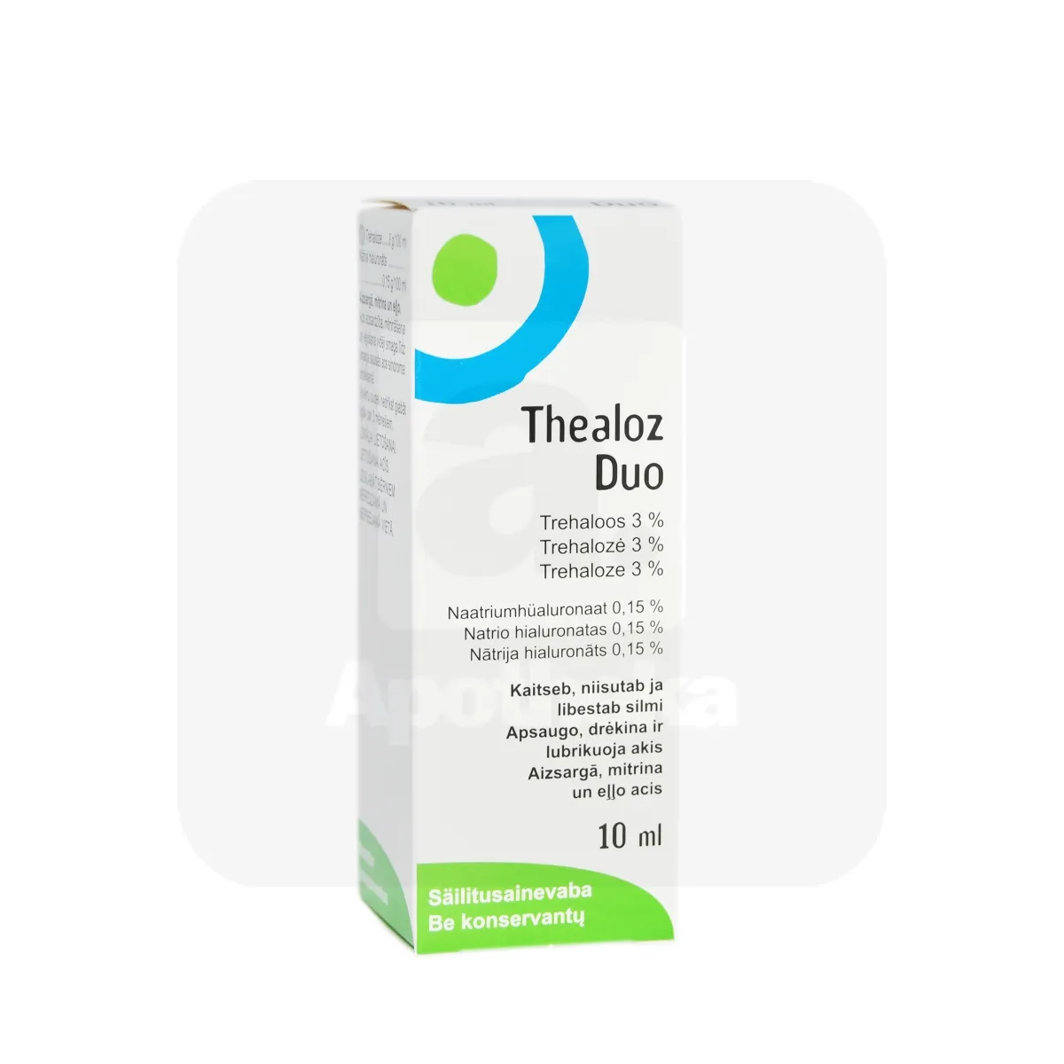 THEALOZ DUO NIISUTAVAD SILMATILGAD 10ML - Tootepilt