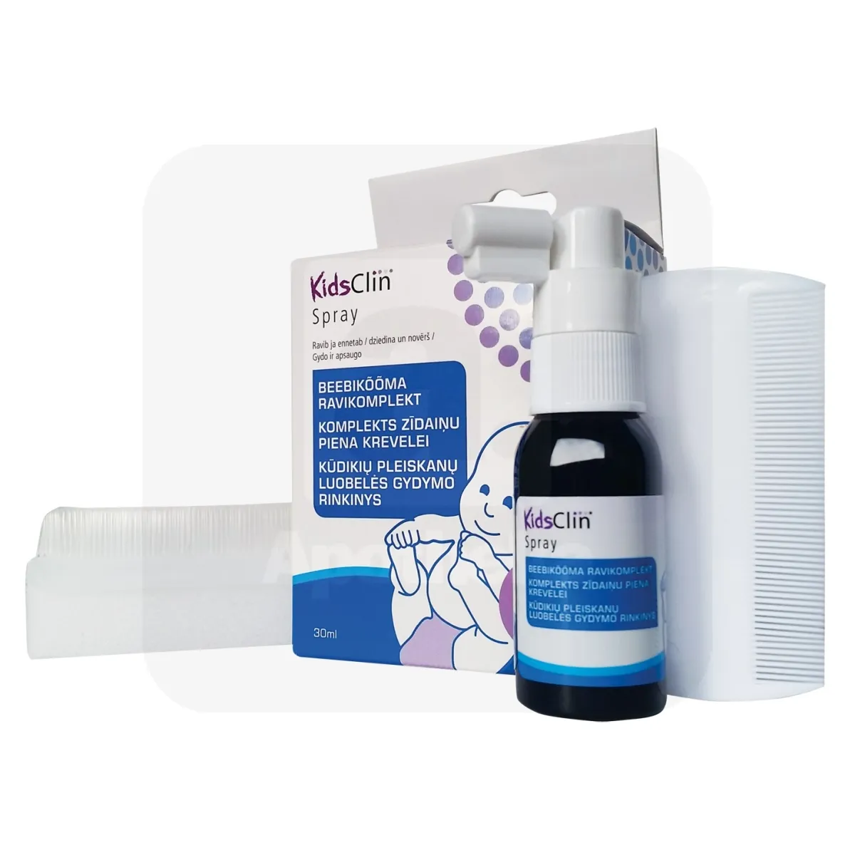 KIDSCLIN BEEBIKÕÕMA RAVIKOMPLEKT 30ML N1 - Tootepilt