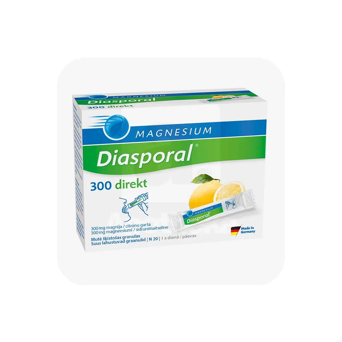 MAGNESIUM-DIASPORAL 300 DIREKT GRAN N20 (27G) - Tootepilt