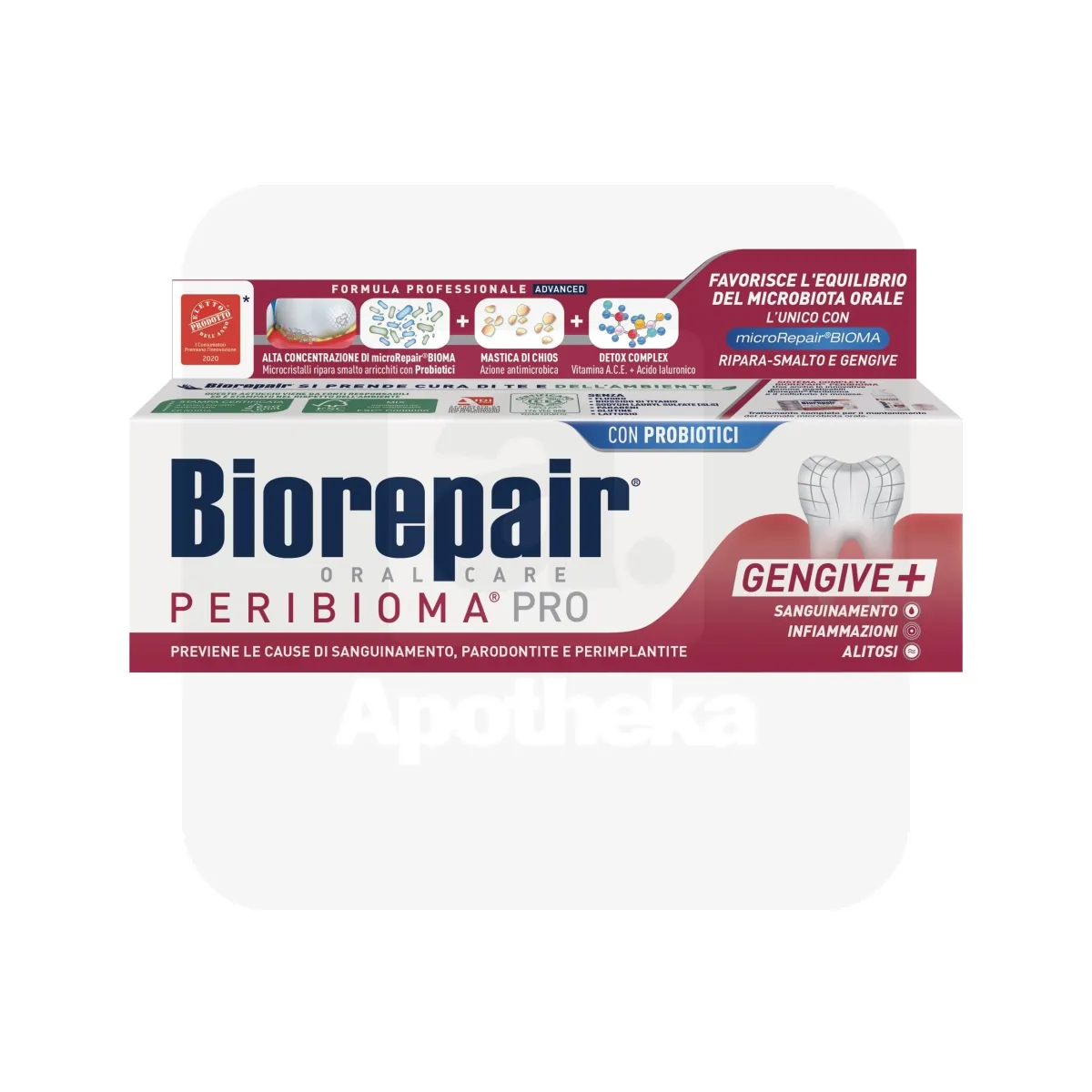 BIOREPAIR PERIBIOMA PRO+ HAMBAPASTA 75ML - Tootepilt