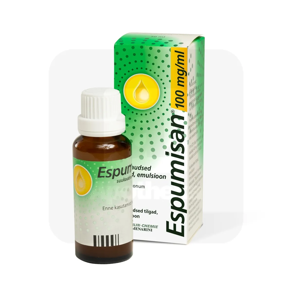 ESPUMISAN  SUUKAUDSED TILGAD EMULS 100MG/ML 30ML - Tootepilt 1