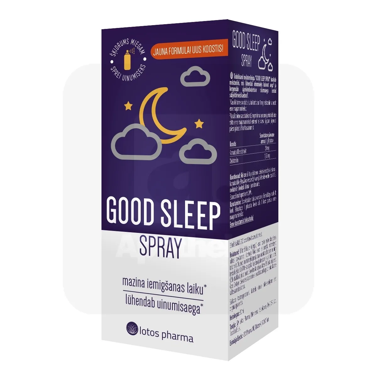 GOOD SLEEP SPREI 30ML - Tootepilt