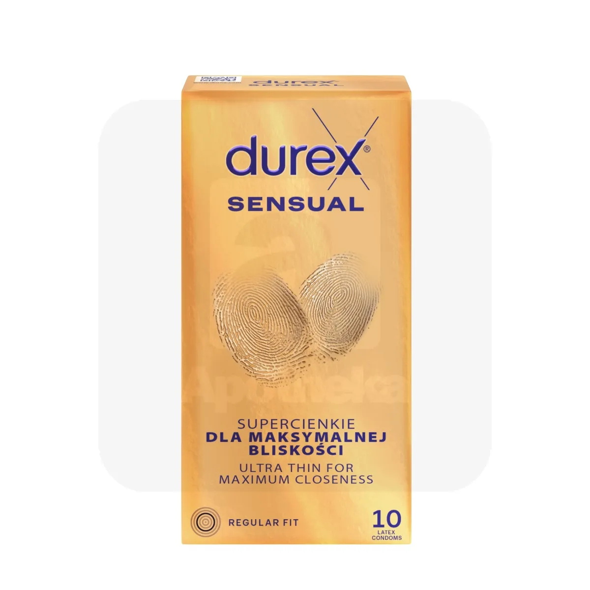 DUREX KONDOOMID SENSUAL N10 - Tootepilt