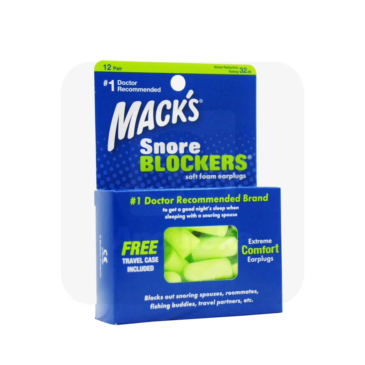 KÕRVATROPID MACK'S PEHMEST VAHUST SNORE BLOCKERS N24 12 PAARI - Tootepilt