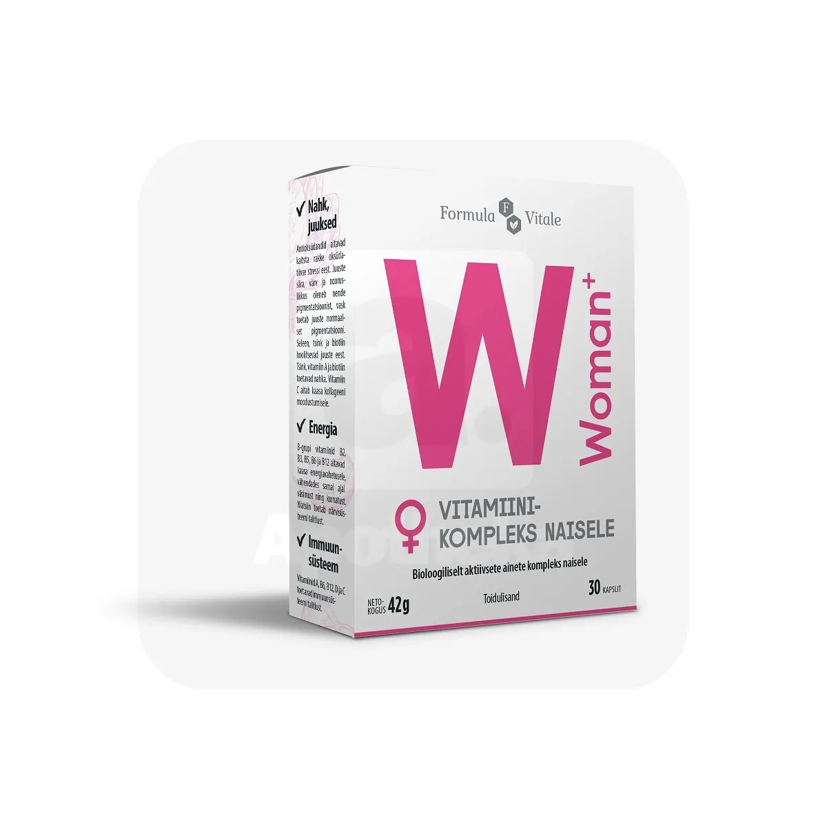 FORMULA VITALE WOMAN+ KAPSLID N30 - Tootepilt