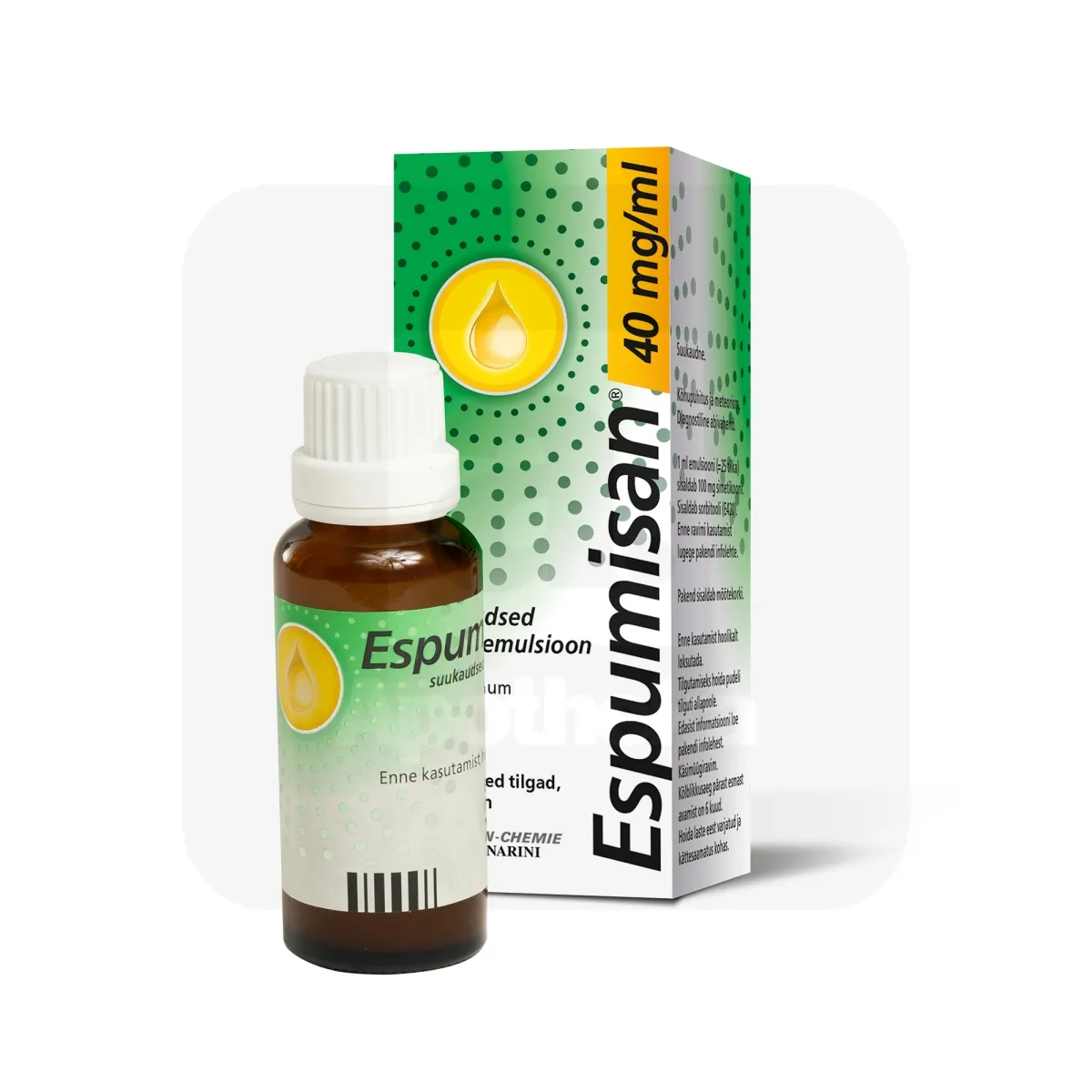 ESPUMISAN L EMULSIOON 40MG/ML 30ML - Tootepilt 1