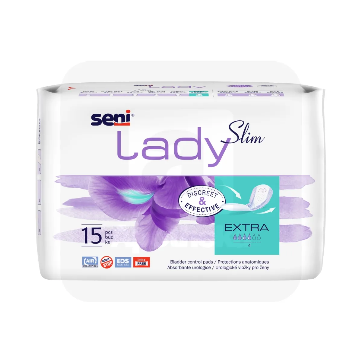 SENI LADY SLIM EXTRA URIINIPIDAM. SIDEMED 470ML N15 - Tootepilt