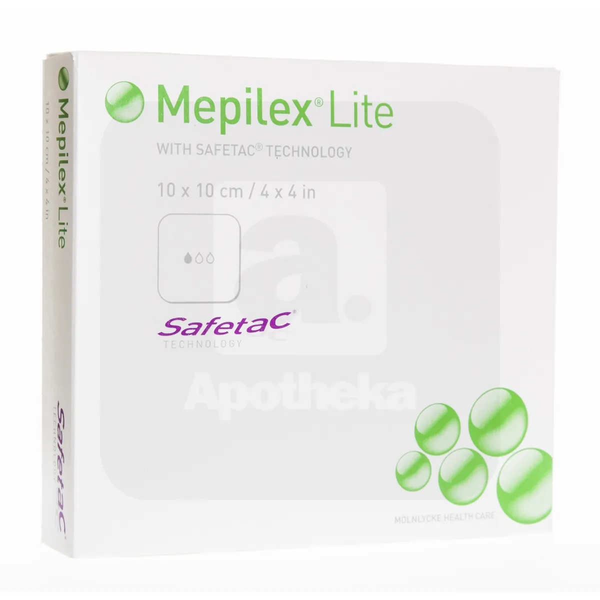 MEPILEX LITE SILIKOONHAAVAPADI STERIILNE 10X10CM N5 - Tootepilt