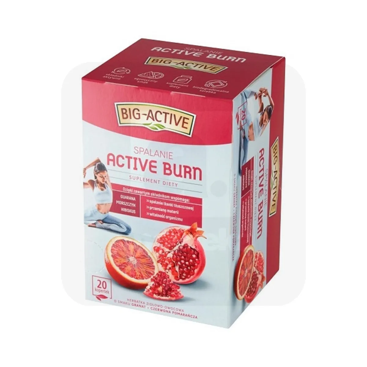 BIG-ACTIV  ACTIVE BURN TEE N20 - Tootepilt