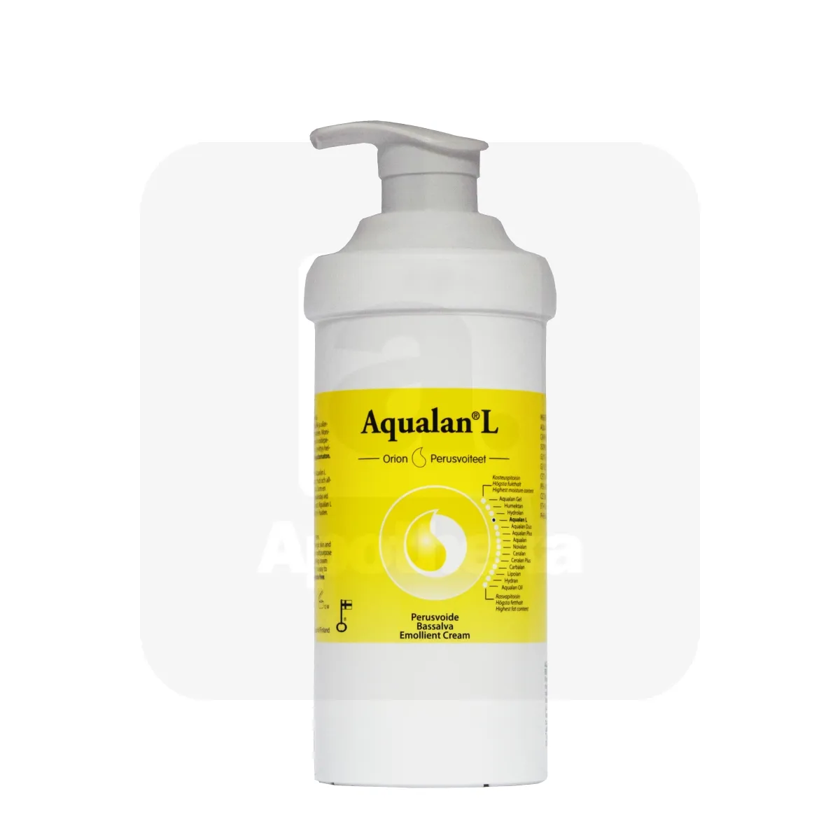 AQUALAN L KREEM 500G PUMBAGA - Tootepilt