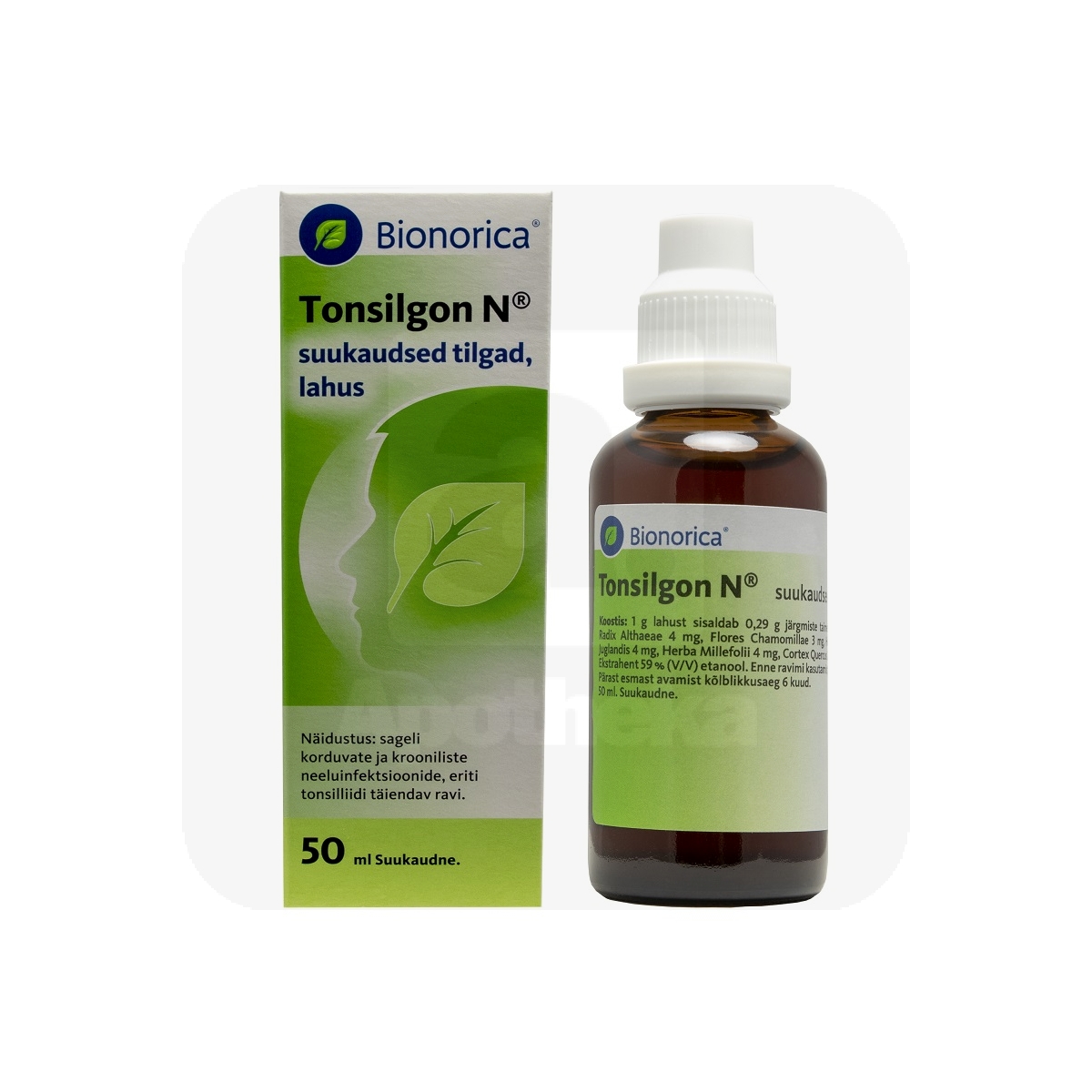 TONSILGON N SUUKAUDSED TILGAD 50ML - Tootepilt