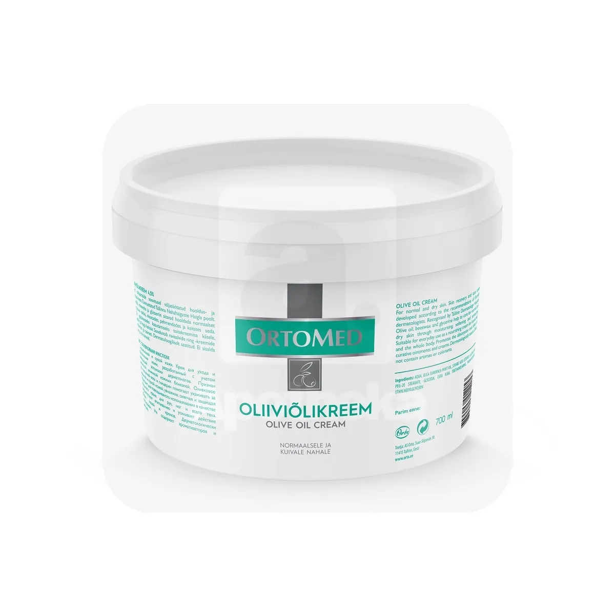 ORTO KREEM ORTOMED OLIIVÕLI 700ML - Tootepilt