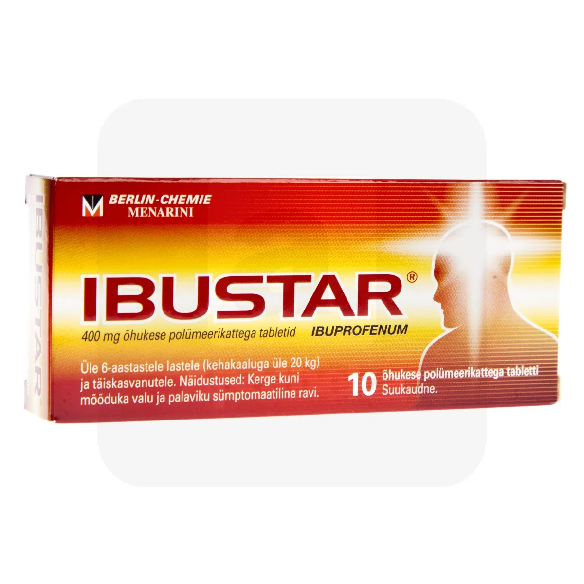 IBUSTAR TBL 400MG N10 - Tootepilt 1