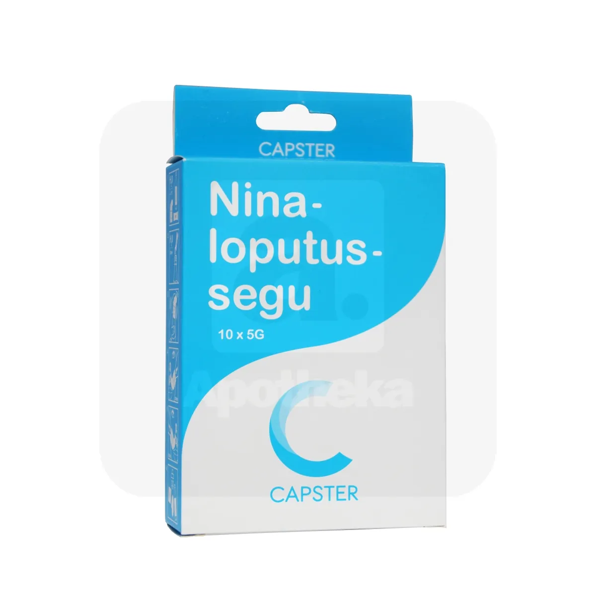 CAPSTER NINALOPUTUSSEGU 10X5G - Tootepilt