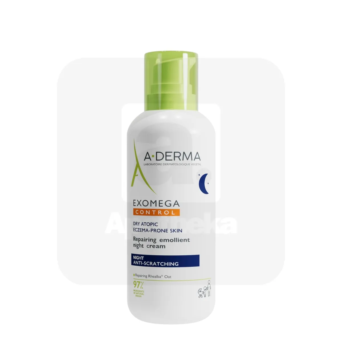 A-DERMA EXOMEGA CONTROL KREEM SÜGELUSE LEEVENDAMISEKS 400ML - Tootepilt