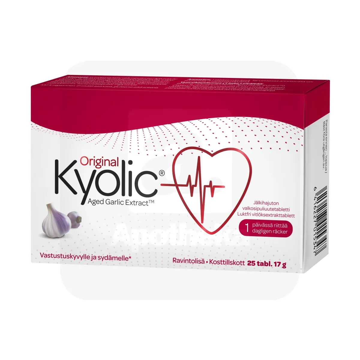KÜÜSLAUGUTABLETID KYOLIC ORIGINAL 600MG N25 (LAAGERDUNUD) - Tootepilt