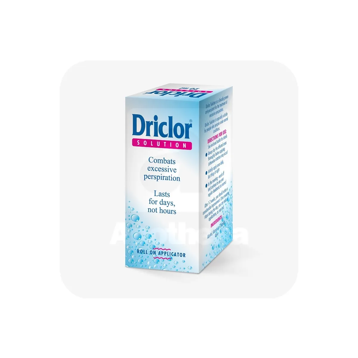 DRICLOR ANTIPERSPIRANT ROLL-ON 20ML - Tootepilt