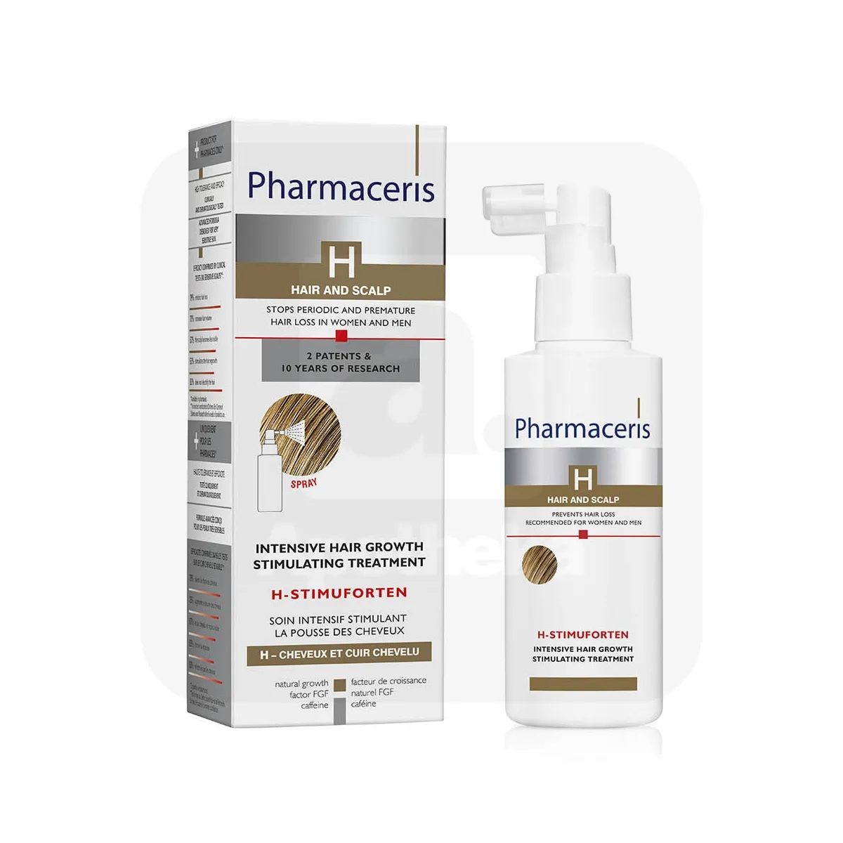 PHARMACERIS H STIMUFORTEN SPREI JUUKSEKASVU STIMUL. 125ML - Tootepilt