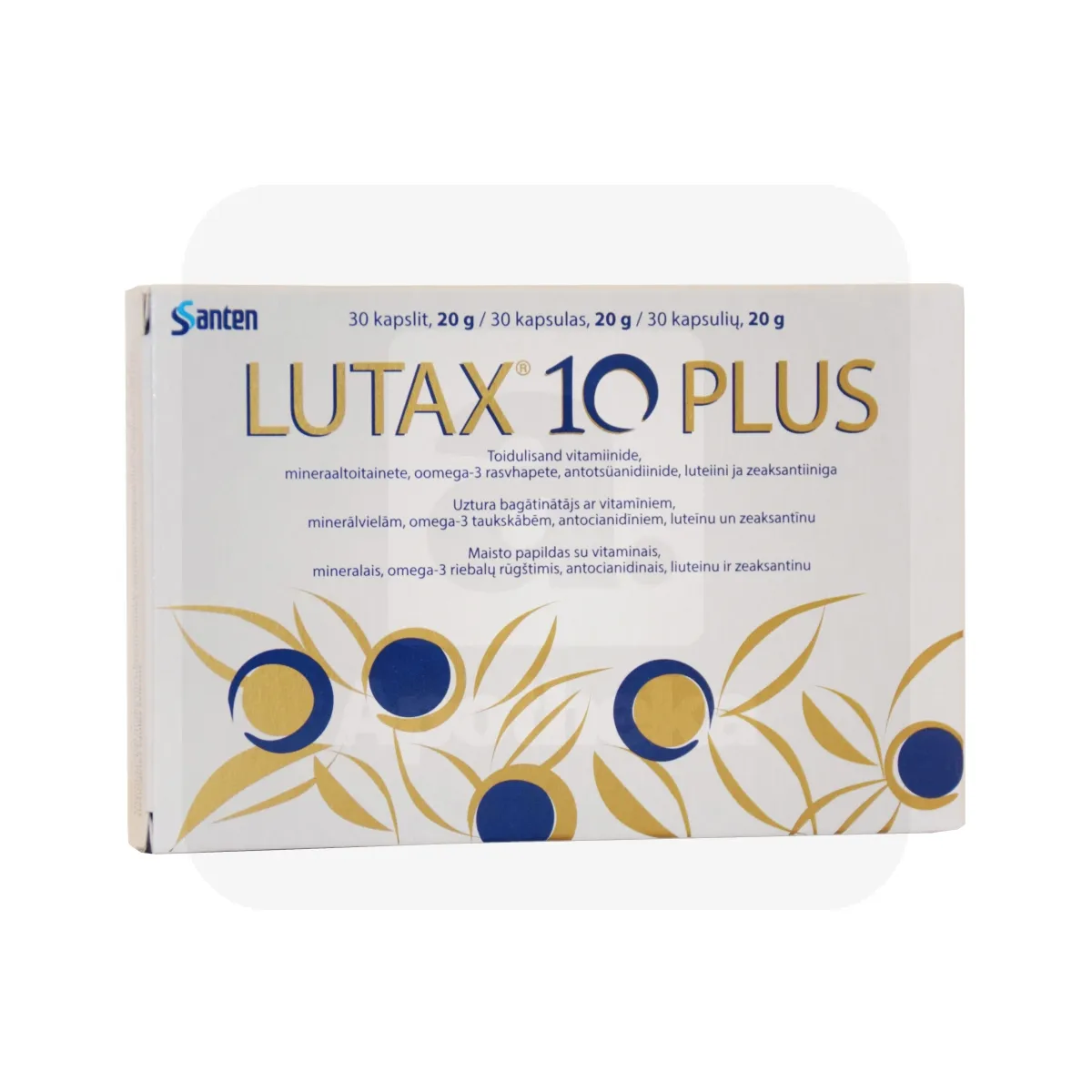 LUTAX 10 PLUS KAPSLID N30 - Tootepilt