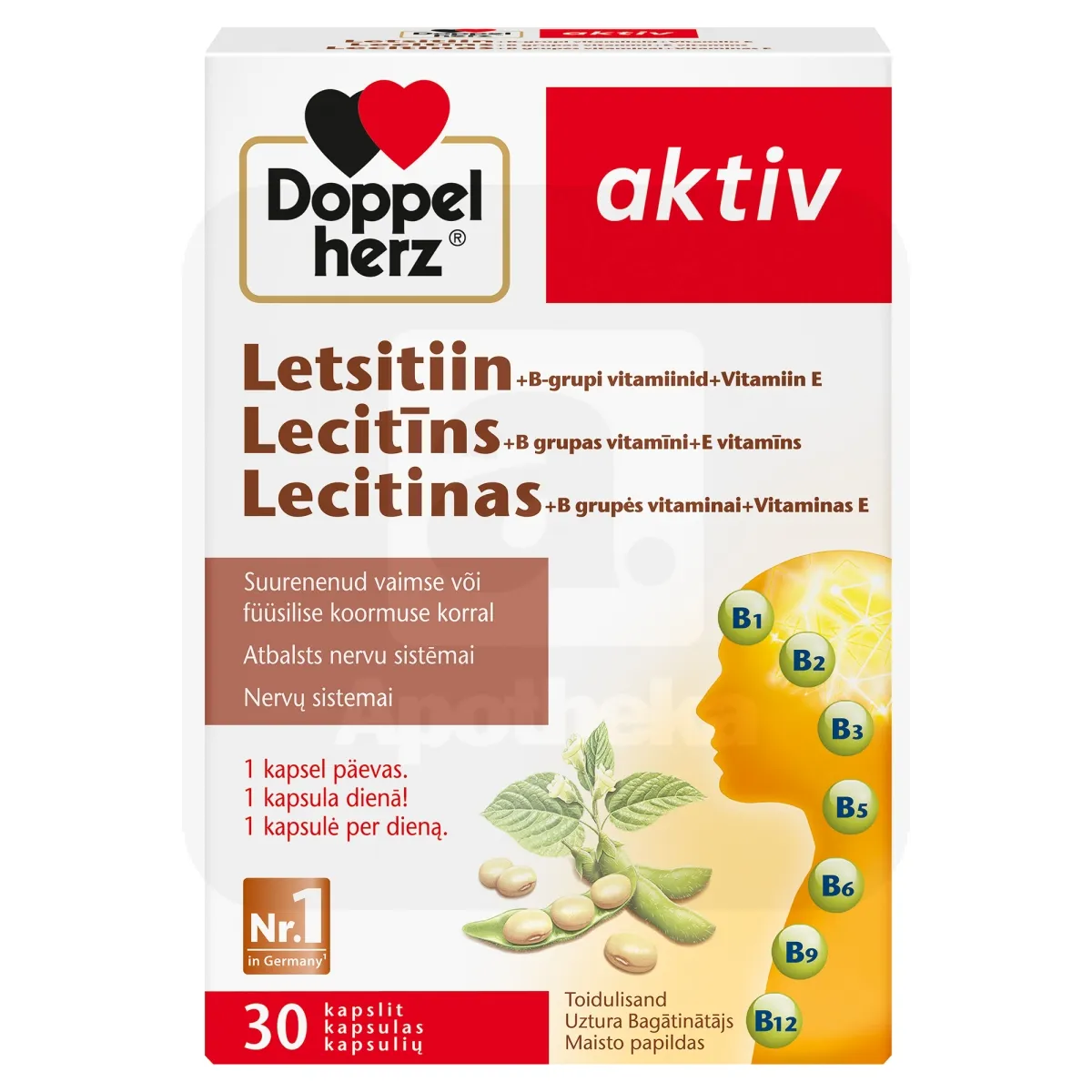 DOPPELHERZ AKTIV LETSITIIN CAPS N30 - Tootepilt