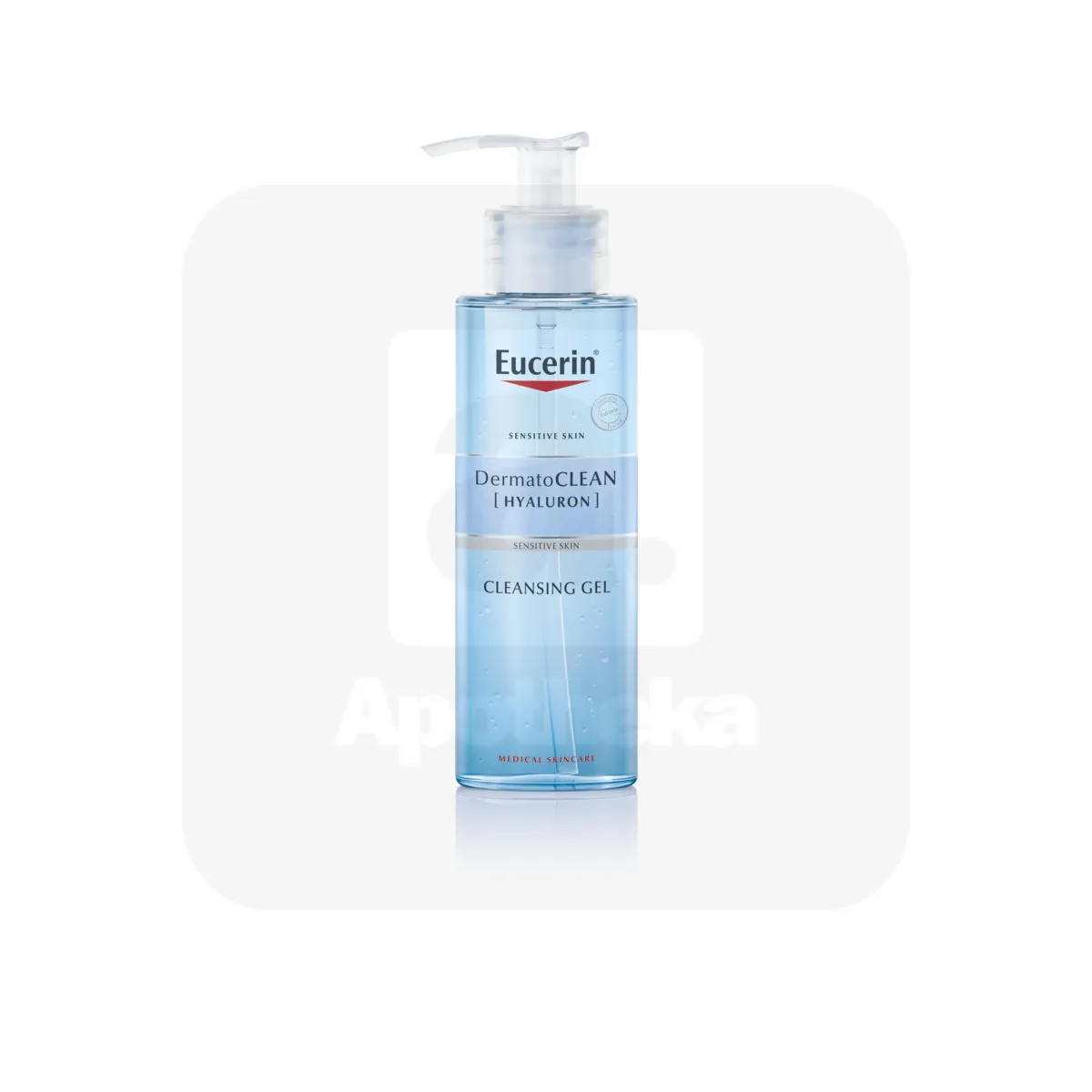 EUCERIN DERMATOCLEAN NÄOPUHASTUSGEEL TUNDLIKULE NAHALE 200ML - Tootepilt