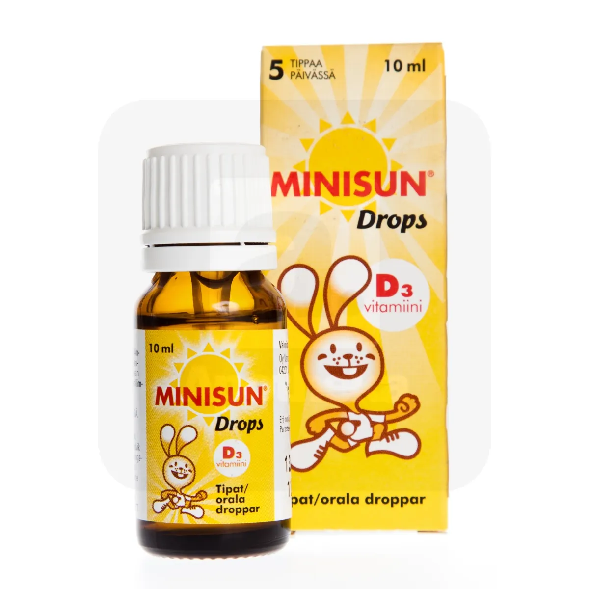 MINISUN JUNIOR VITAMIIN D TILGAD 10ML - Tootepilt