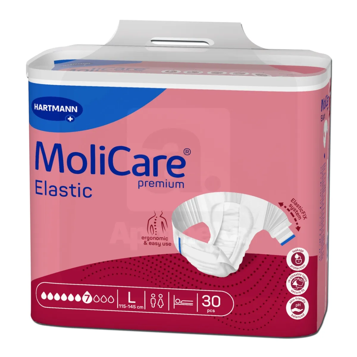 MOLICARE ELASTIC 7 TILKA L N30 - Tootepilt