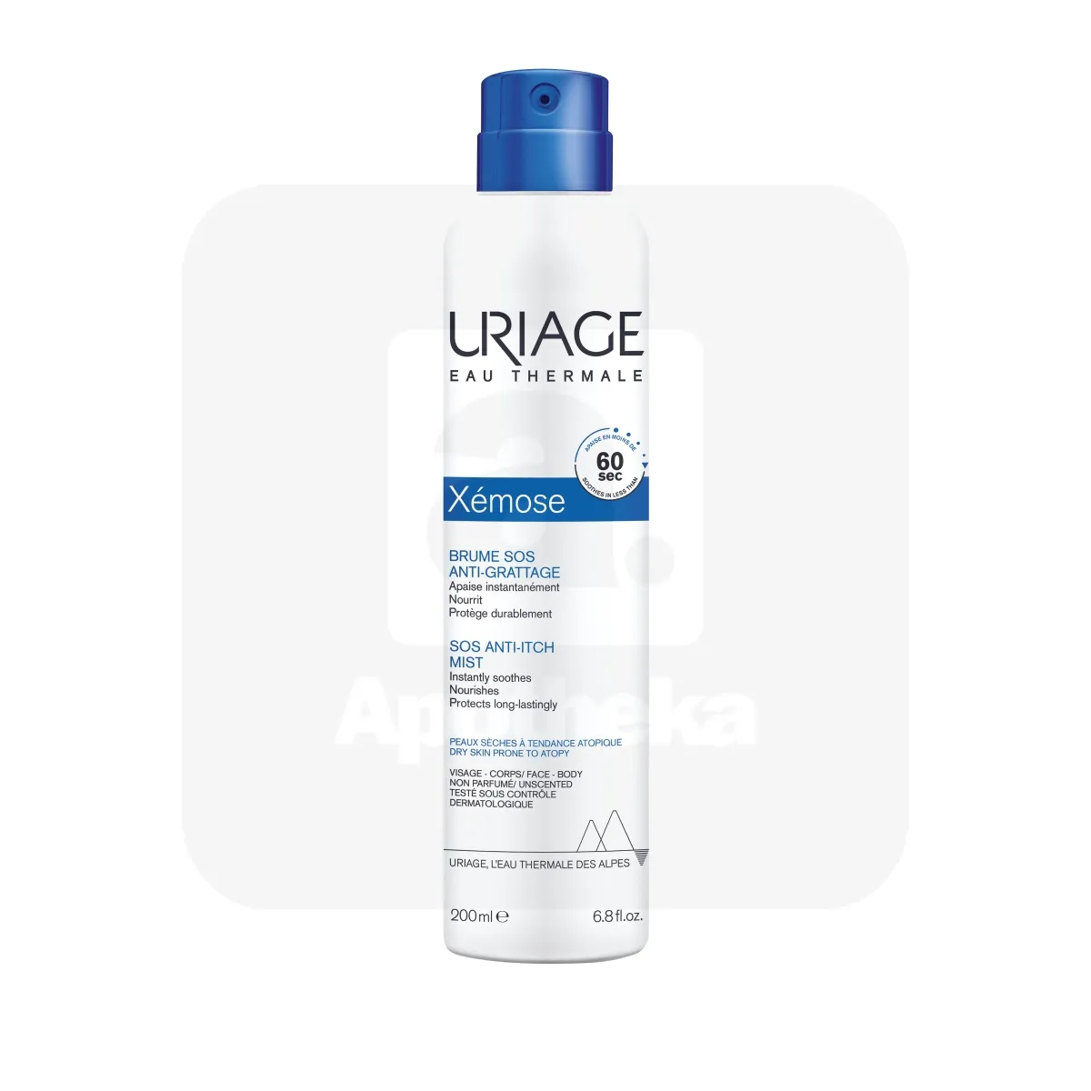 URIAGE XEMOSE SOS SÜGELUSVASTANE SPREI 200ML - Tootepilt