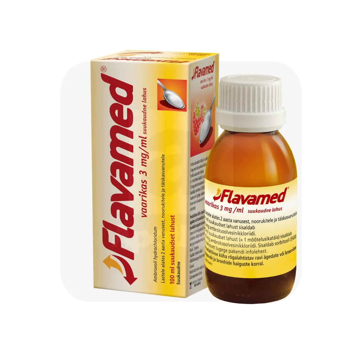 FLAVAMED VAARIKAS SUUKAUDNE LAHUS 3MG/ML 100ML - Tootepilt 1
