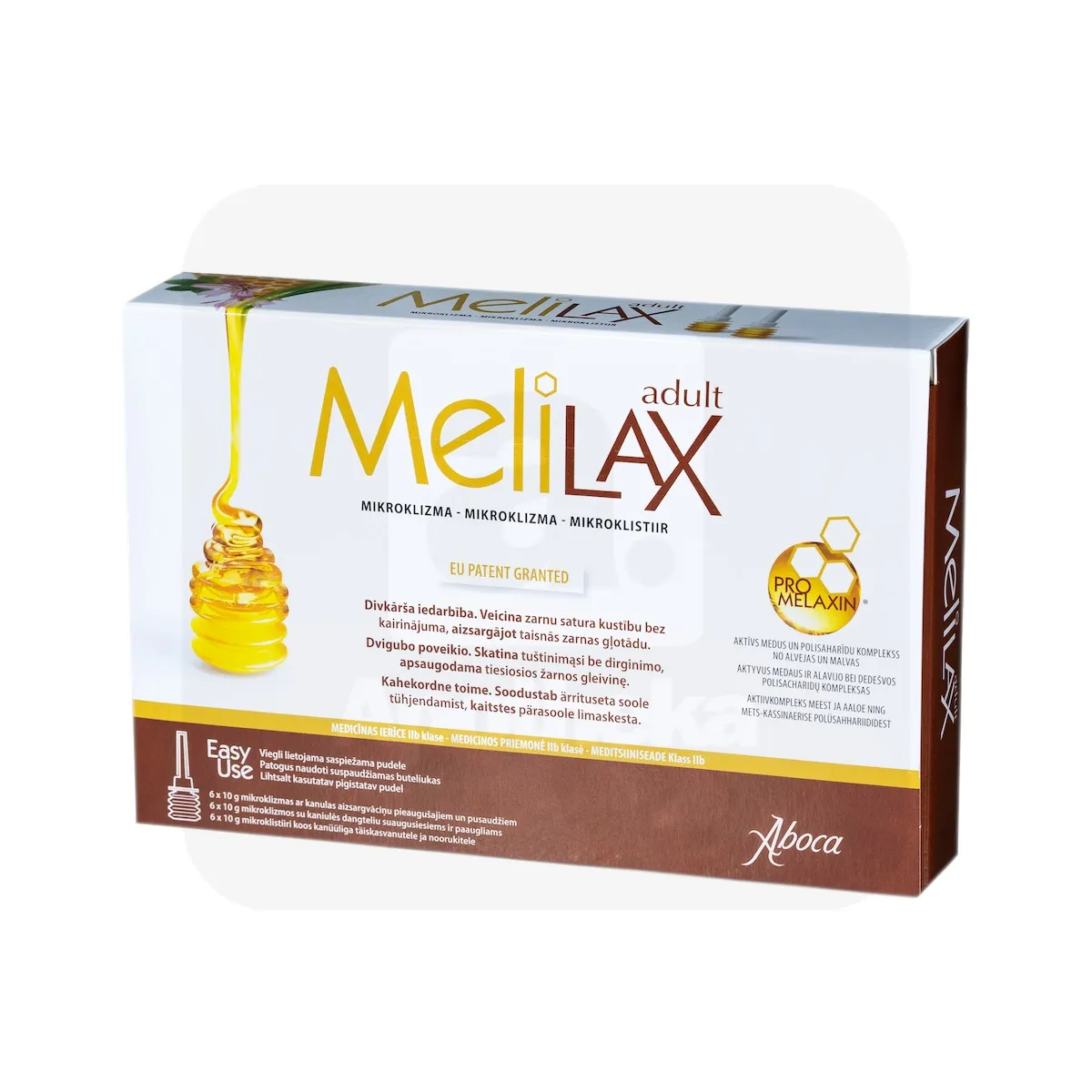 MELILAX MIKROKLISTIIR 10G N6 - Tootepilt