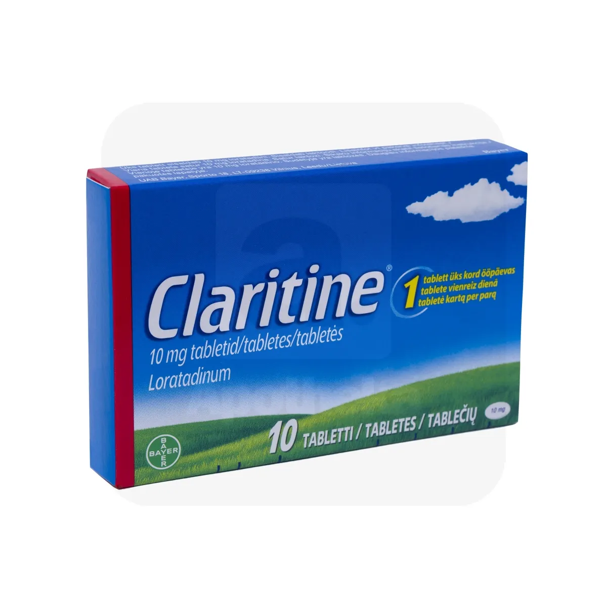 CLARITINE TBL 10MG N10 - Tootepilt