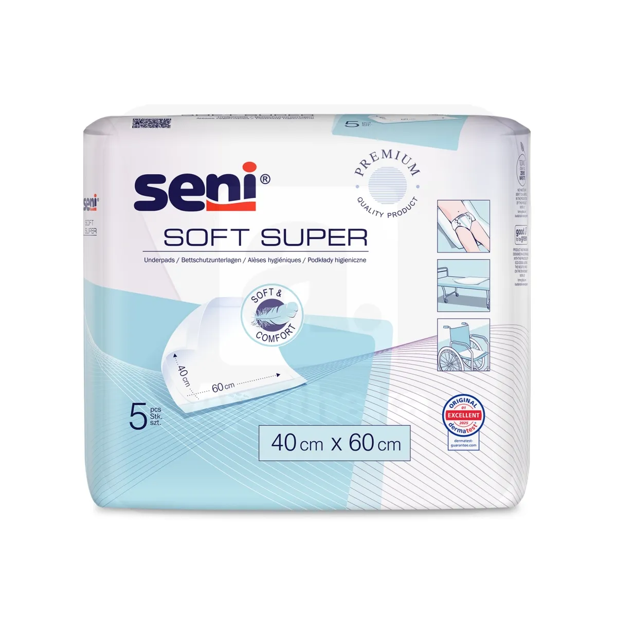 SENI SOFT SUPER ALUSLINAD 40X60CM N5 - Tootepilt