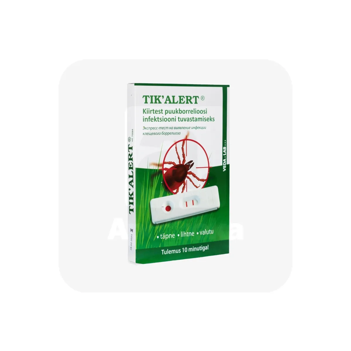PUUKBORRELIOOSI KIIRTEST TIK ALERT - Tootepilt 1