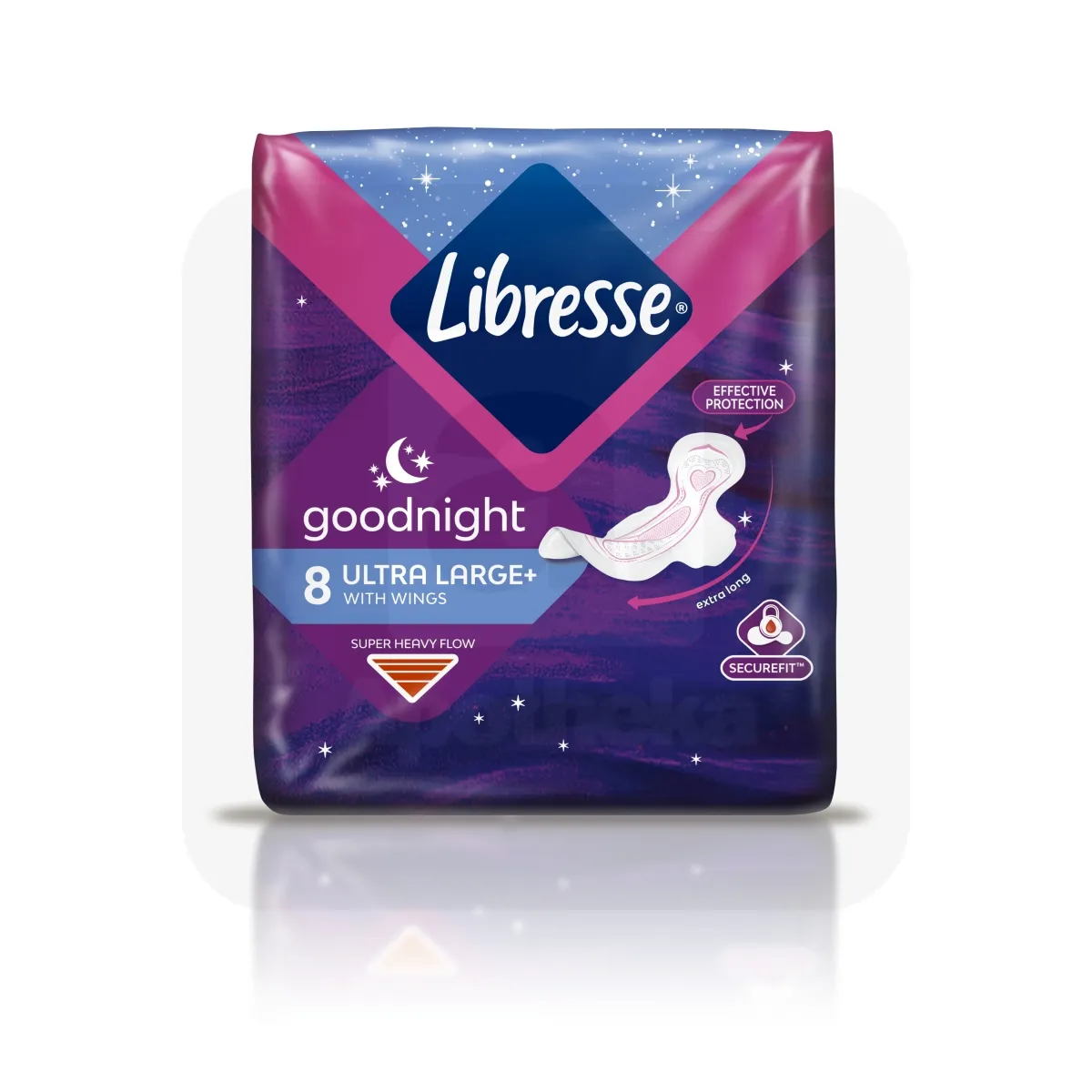 LIBRESSE HÜG SIDE ULTRA THIN GOODNIGHT WINGS N8 - Tootepilt